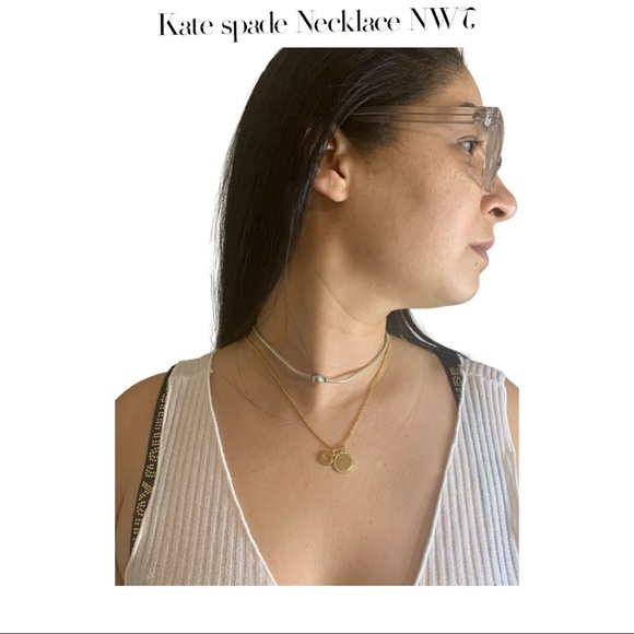 NWT Kate spade spot the spade necklace - Picture 2 of 3